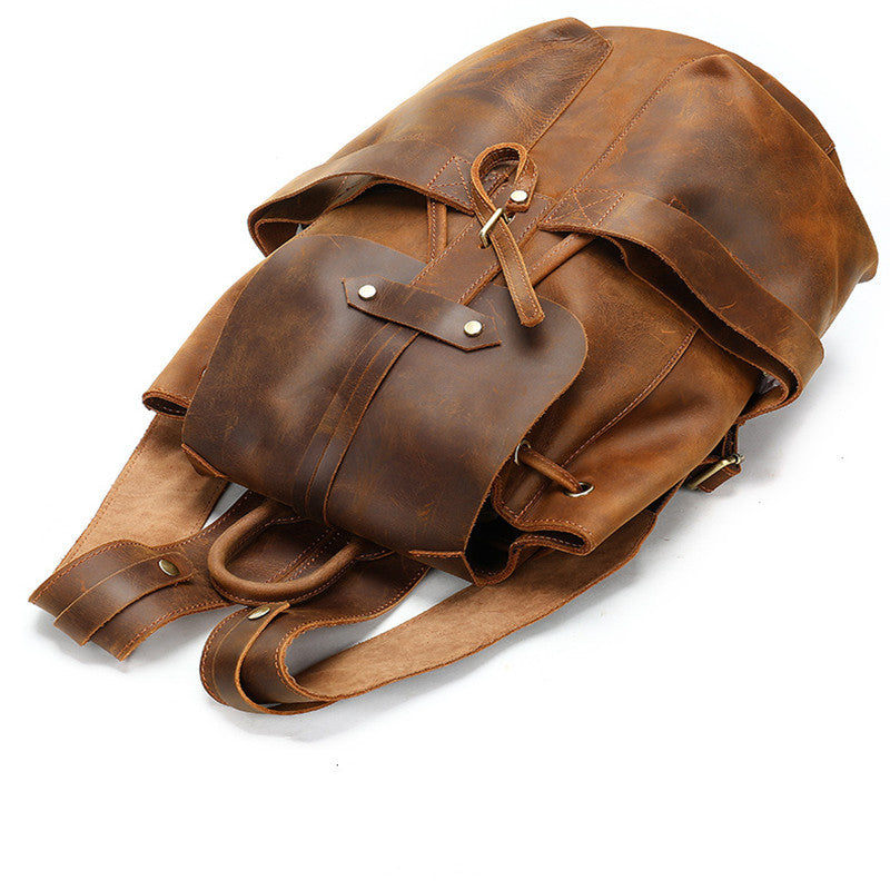 The Olaf Rucksack | Vintage Leather Travel Backpack