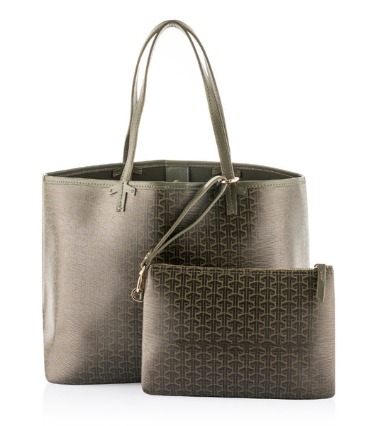 Tooche Women's Haki Green Handbag